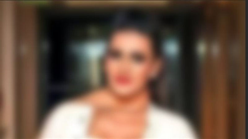 لحظة القبض على ممثلة