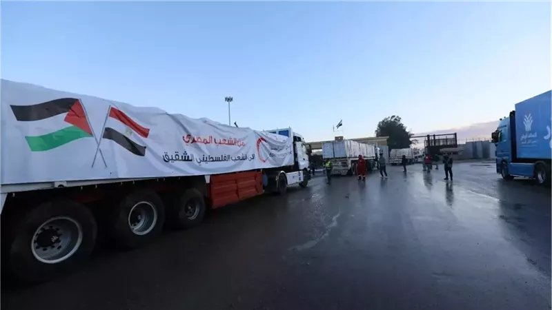 انطلاق القافلة التاسعة