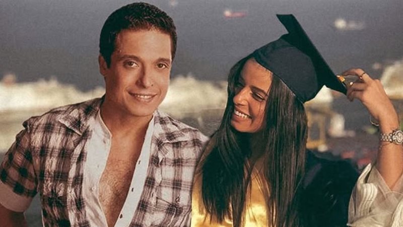 مريم عامر منيب ووالدها