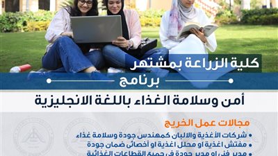  لمواكبة متطلبات سوق العمل، 6 برامج دراسية متميزة باللغة الإنجليزية بزراعة بنها (صور)