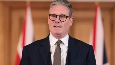 ستارمر يقود الاحتجاجات ضد تصعيد الاحتلال الإسرائيلي للحرب في غزة