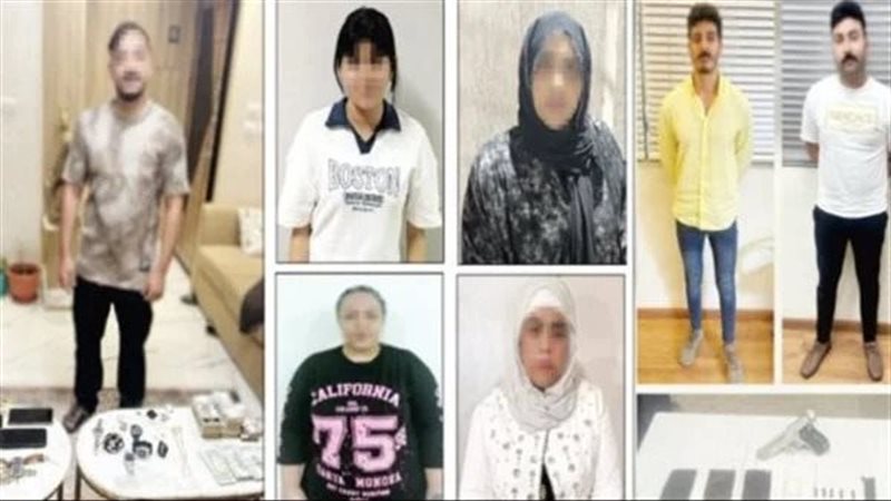 حبس 8 متهمين من التيك
