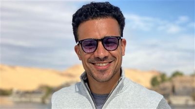 أحمد داود في لوكيشن تصوير 