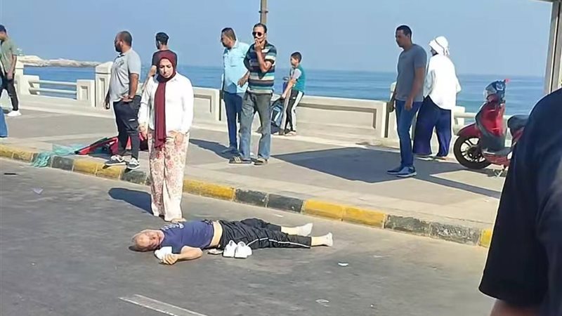 حادث مروع على كورنيش
