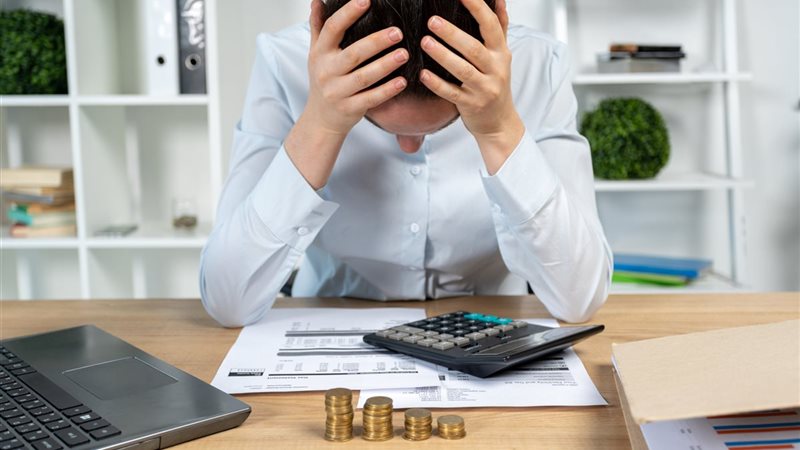 انخفاض ديون الإفلاس