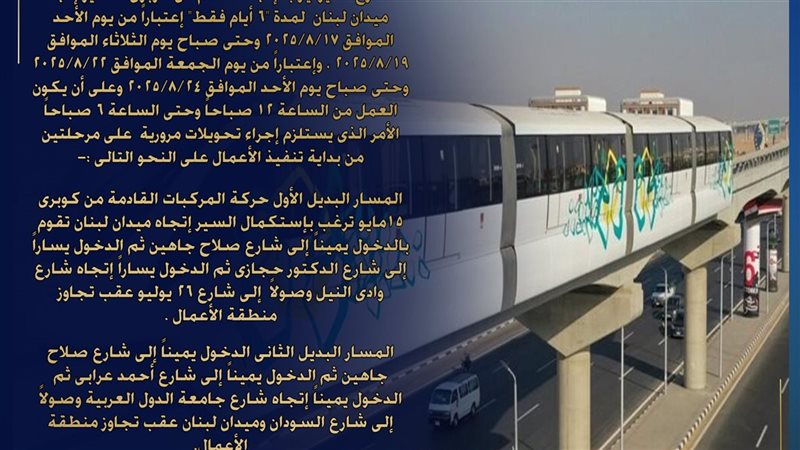 غلق شارع 26 يوليو