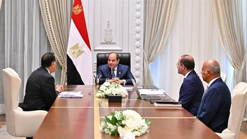 اجتماع الرئيس السيسي
