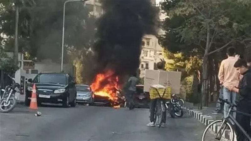 انفجار المزة