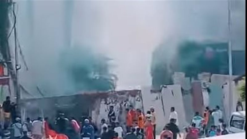 سبب حريق فيلا عادل