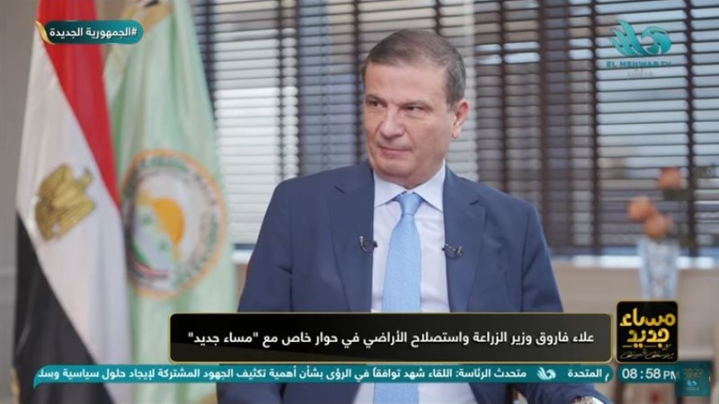 علاء فاروق، وزير