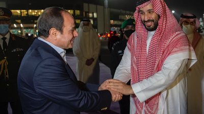 الرئيس السيسي يتوجه إلى السعودية تلبية لدعوة ولي العهد محمد بن سلمان