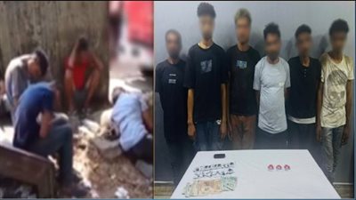 زومبي سوق العبور، القبض على أبطال فيديو تعاطي المواد المخدرة بالقاهرة 