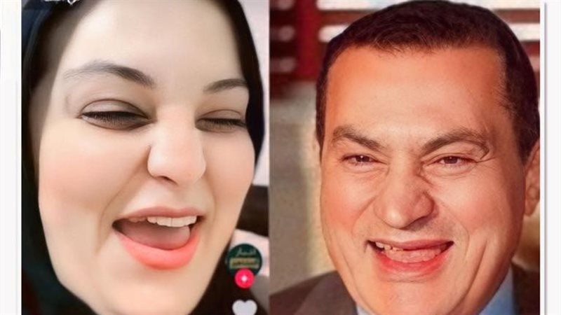 ابنة حسني مبارك