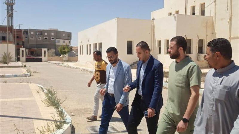 تفقد مستشفى رأس الحكمة