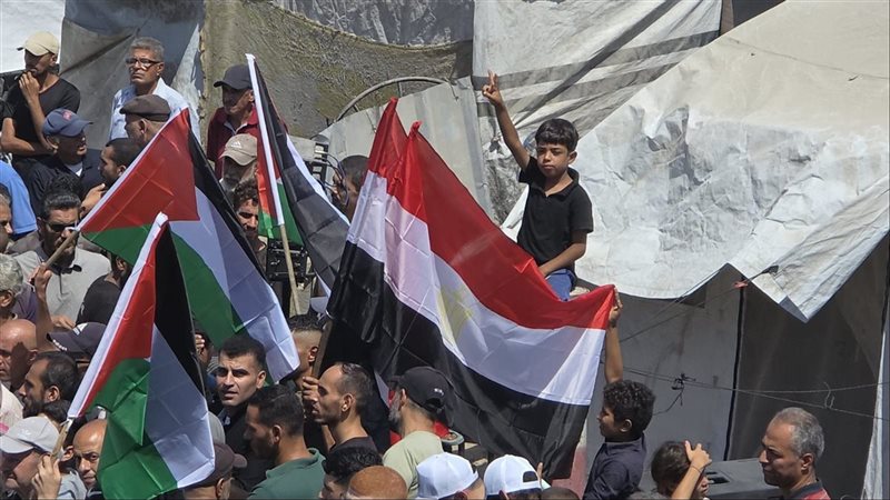 تظاهرات فى غزة بالعالم
