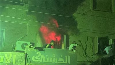 إصابة شخصين جراء حريق شقة سكنية بناهيا في الجيزة 