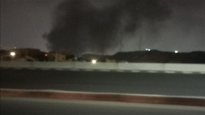 حريق داخل أحد مصانع