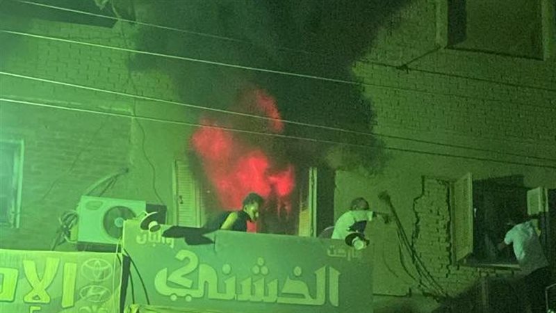 حريق ناهيا اليوم