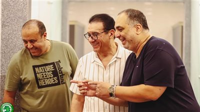 مدحت شلبي يظهر في مران مودرن سبورت (صور)