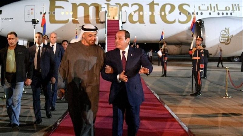 الرئيس السيسي يودّع