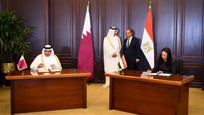 مذكرة تفاهم بين مصر وقطر في مجال التأمينات الاجتماعية والمعاشات (صور)