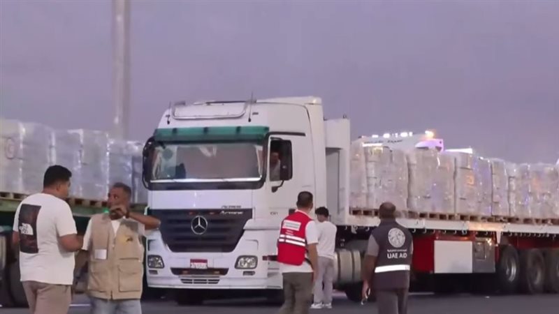 تحرك قافلة المساعدات