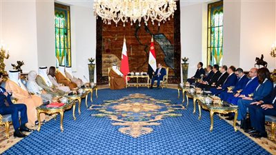 قمة مصرية بحرينية تؤكد على عمق العلاقات وتوحيد المواقف الإقليمية، اعرف التفاصيل