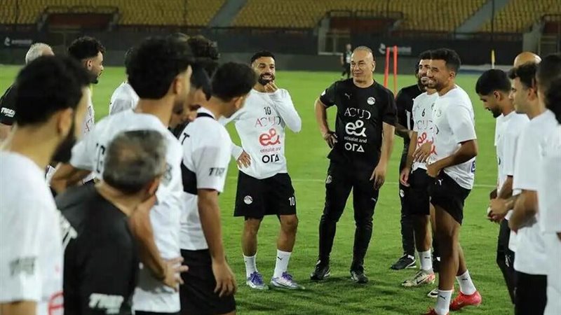 محمد صلاح مع منتخب