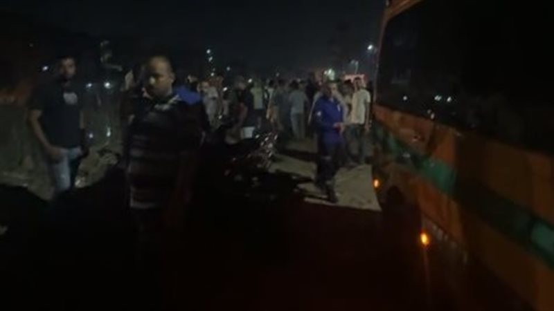 حادث بلبيس اليوم