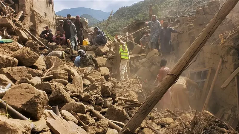 زلزال أفغانستان اليوم