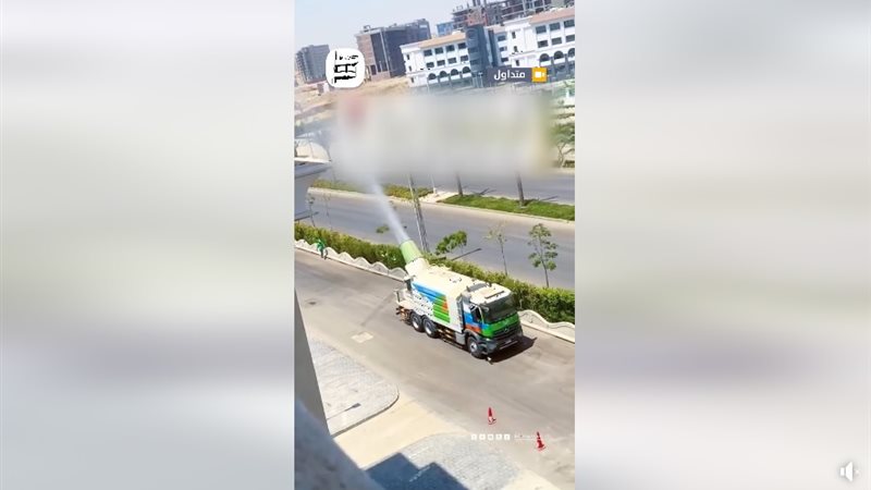 رش روائح عطرة بالعاصمة