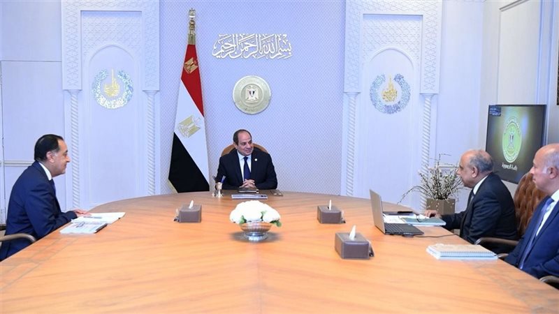 السيسي يلتقي ورئيس