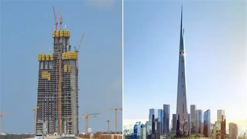 برج جدة أطول مبنى