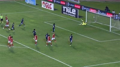أحمد العجوز يسجل هدف التعادل لفريق إنبي في شباك الأهلي (فيديو)