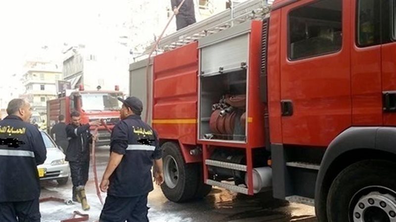حريق مصنع المرج اليوم