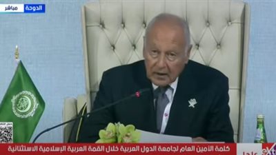 أبو الغيط: العدوان الإسرائيلي على السيادة القطرية فاق كل الحدود وتجاوز كل مبدأ إنساني