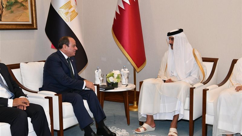 السيسي يلتقي أمير