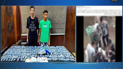 كمين الهرم، يسقط عصابة دليفري الكيف بفرد خرطوش وبودر مخدر بالجيزة