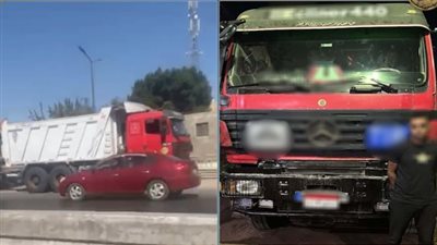 عرض حياة المواطنين للخطر، القبض على سائق سيارة نقل عقب سيره عكس الاتجاه 