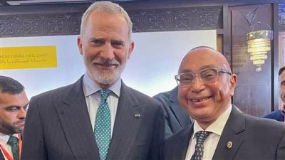 الدكتور محمد أحمد مرسي، جندي مجهول في استقبال ملك إسبانيا (فمن هو؟)