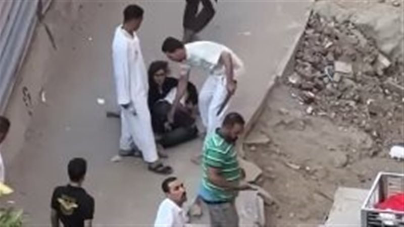 خناقة شارع الهرم