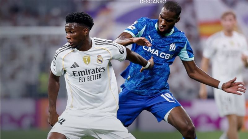 ريال مدريد ومارسيليا