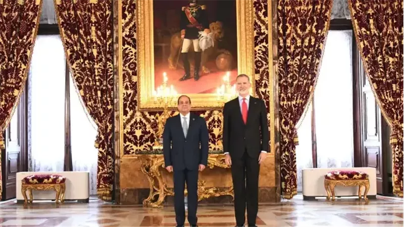 الرئيس السيسي يستقبل