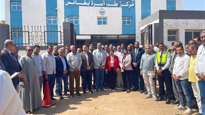 نائب وزير الصحة تتفقد وحدة طب الأسرة بقرية بخانس بقنا، 70% من النساء لا يعملن (صور)