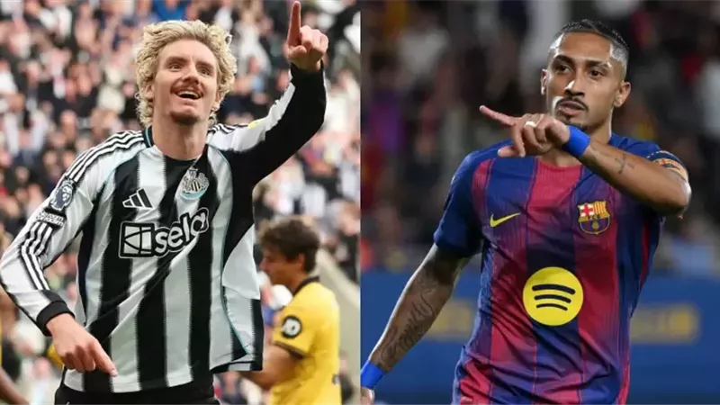 برشلونة ونيوكاسل