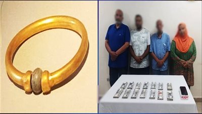 إخلاء سبيل متهمين وحبس آخر في واقعة سرقة أسورة ذهبية بالمتحف المصري