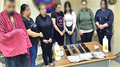 القبض على المتهمين بإدارة نادي صحي للمارسة الاعمال المنافية للآداب بالنزهة