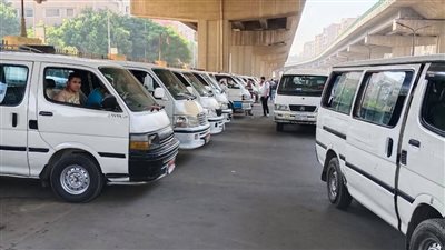 بالصور، محافظة الجيزة تشن حملات مكثفة لضبط السرفيس مع بداية العام الدراسي