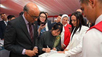 وزيرة التضامن: الهلال الأحمر المصري الآلية الوطنية لإنفاذ المساعدات إلى غزة (صور)