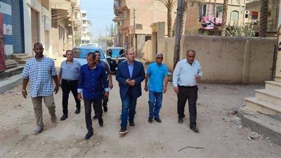 نائب محافظ الجيزة: التزام كامل بالجدول الزمني لمشروعات البنية التحتية في البدرشين